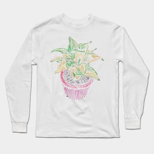 Potted Plant Long Sleeve T-Shirt